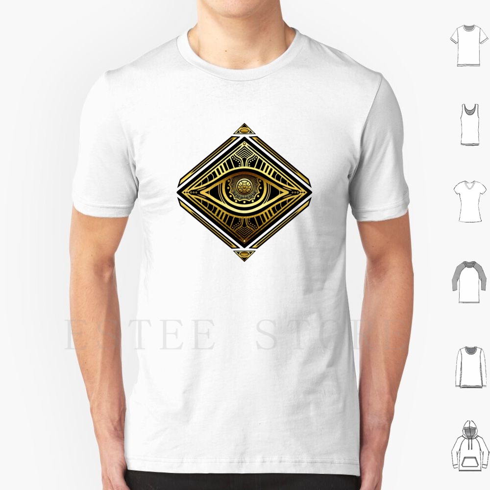 Diy Electronics Logo - T-shirt in cotone da uomo Eye