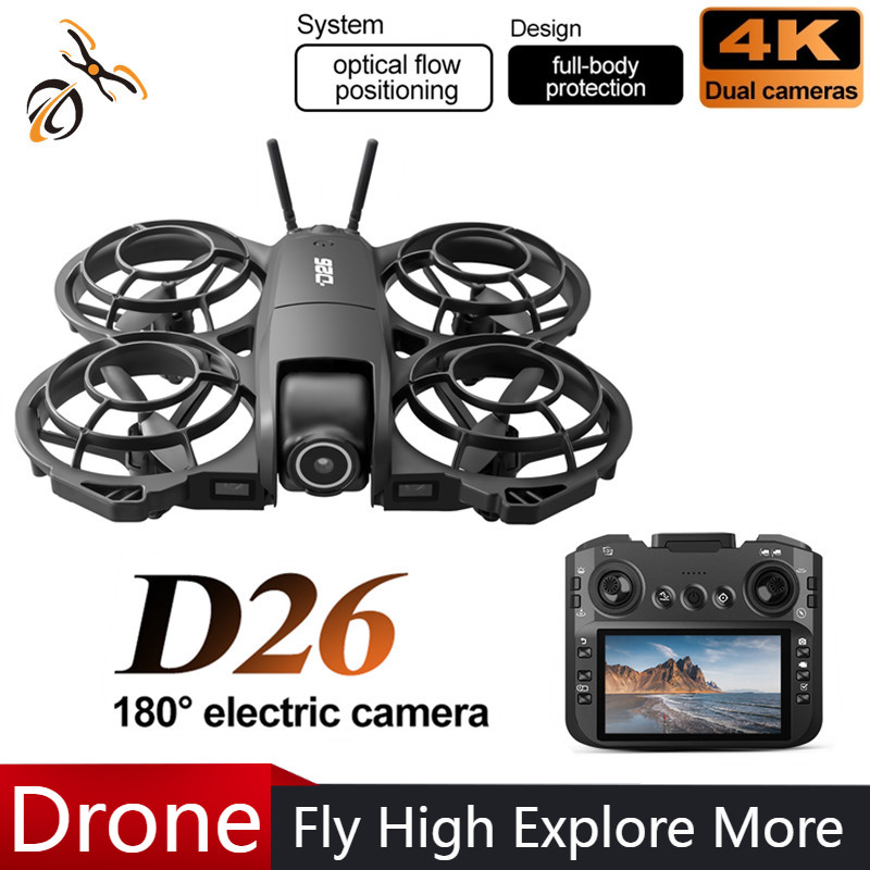 Diy Drone Electronics - Drone D26 4K HD Aereo 180°