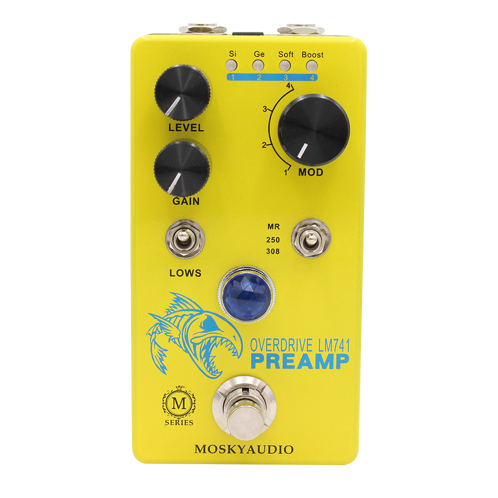Diy Guitar Electronics - MOSKY LM741 Preamplificatore Pedale per chitarra
