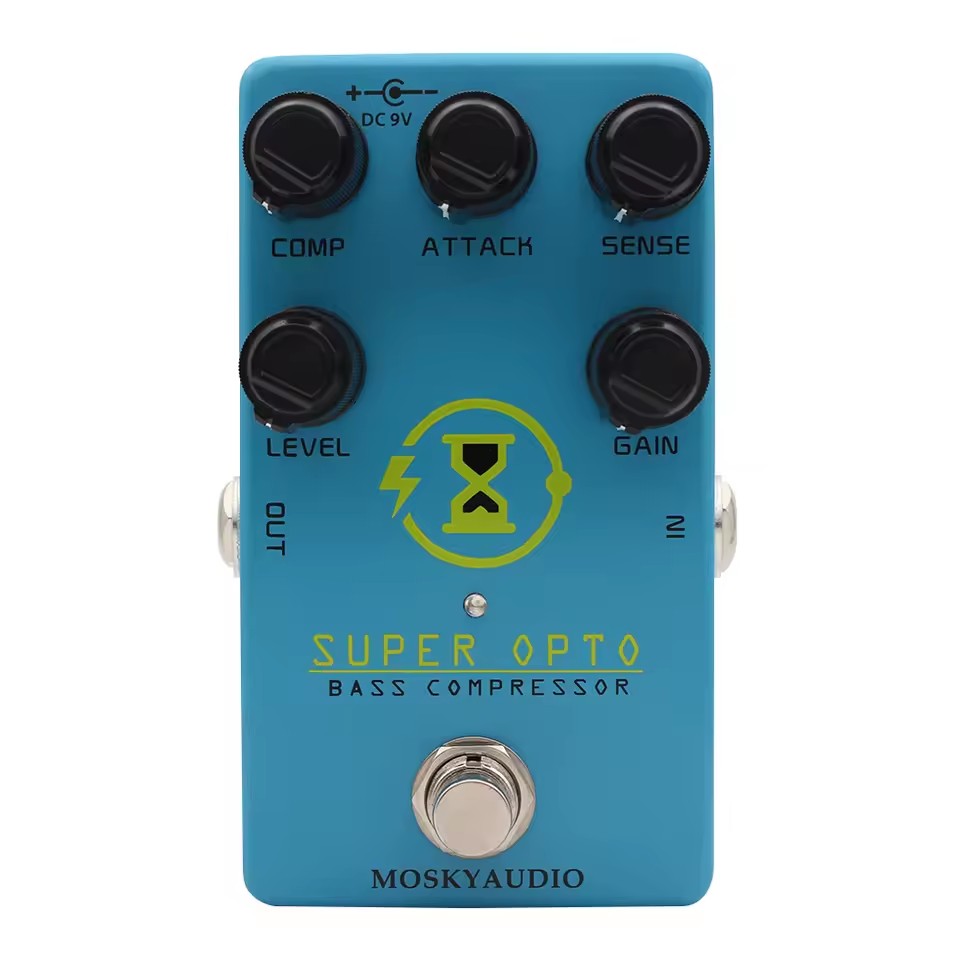 Diy Guitar Electronics - Mosky Super OPTO Bass Compressore ottico