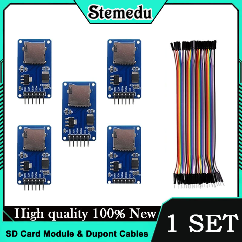 Sd Card Module Spi - Modulo scheda Micro SD da 5