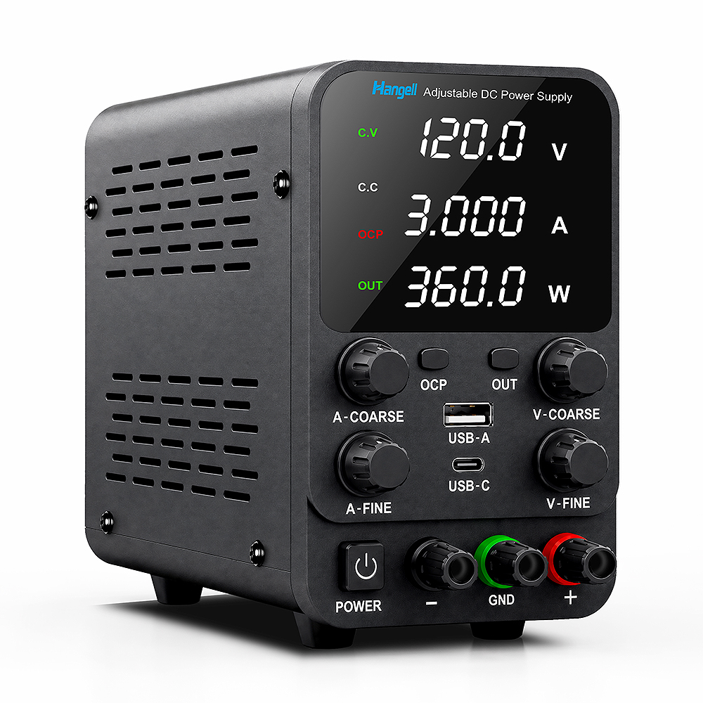 Dc Power Supply Variable - Alimentatore da Laboratorio DC 120V3A Regolabile,