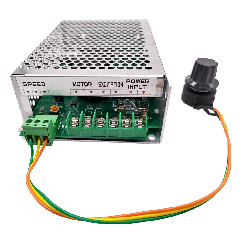 Dc Power Supply Variable - Alimentatore Regolabile SK1248 12A 0-48VDC, Ingresso