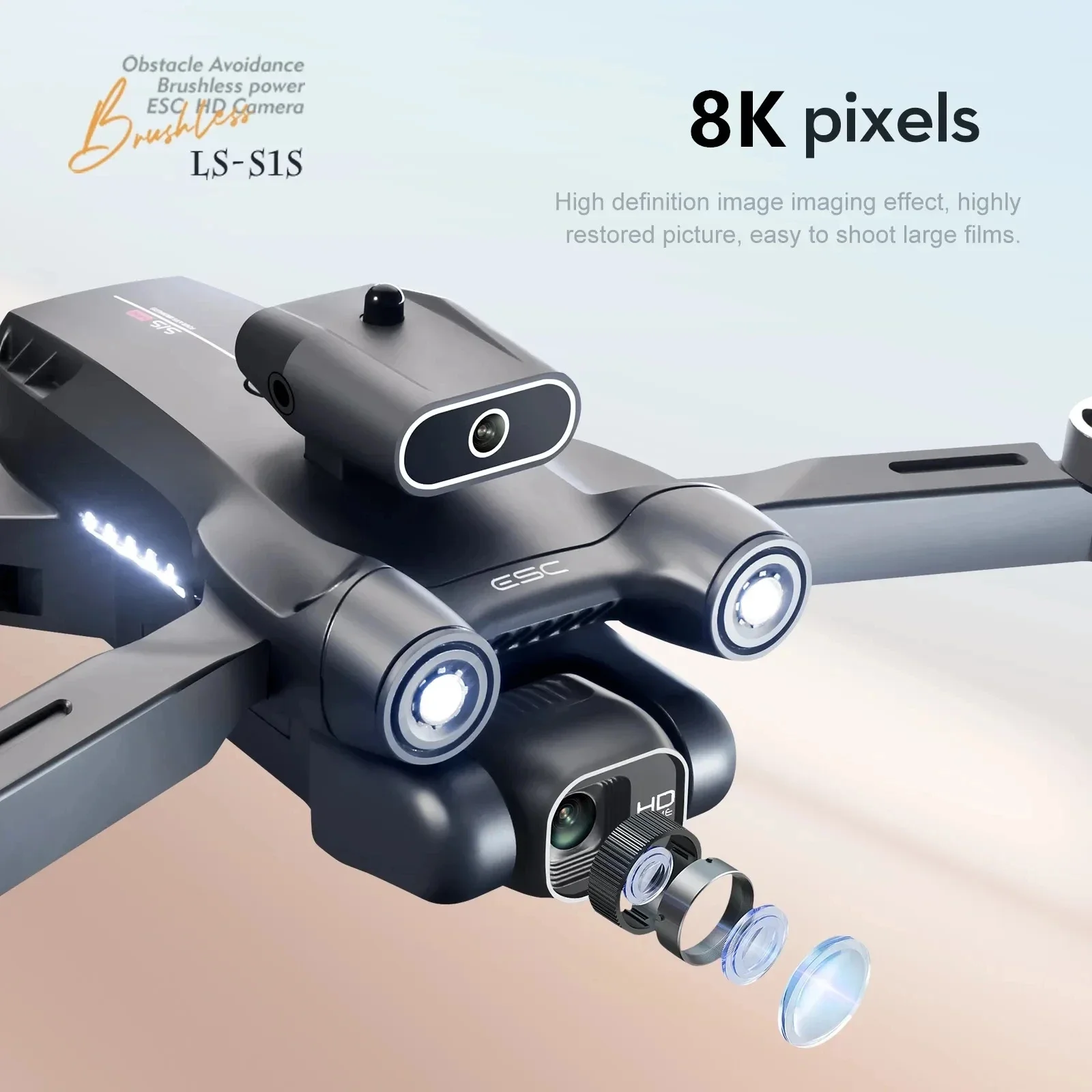 Nuovo S1S 5G GPS Drone Camera  - Diy Drone Electronics recensione e prezzo