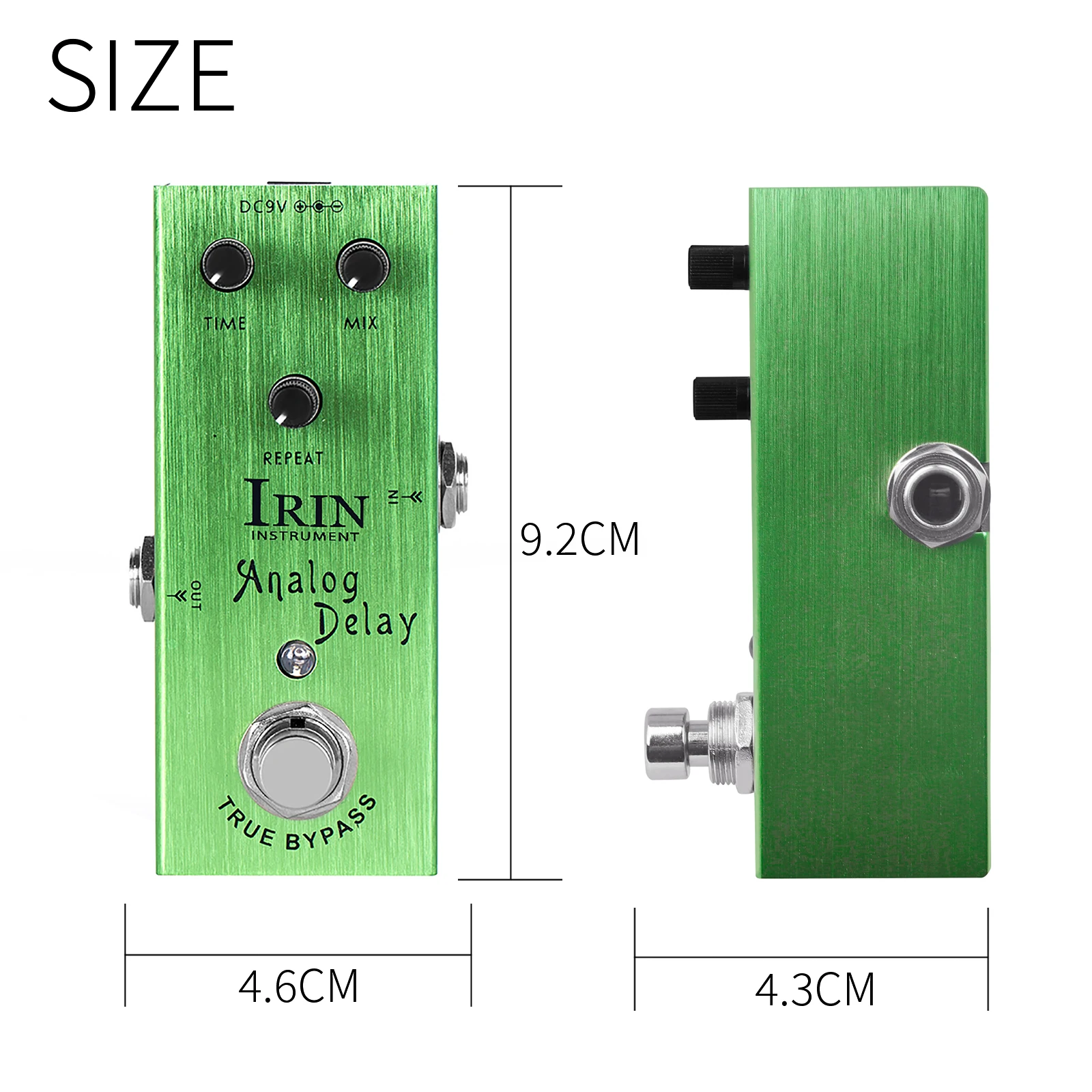 IRIN AN-02 Pedale Effetti Dela - Diy Guitar Electronics recensione e prezzo
