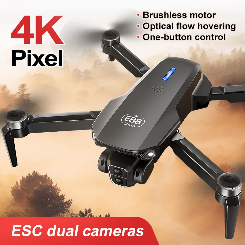 Nuovo drone quadricottero E88  - Diy Drone Electronics recensione e prezzo