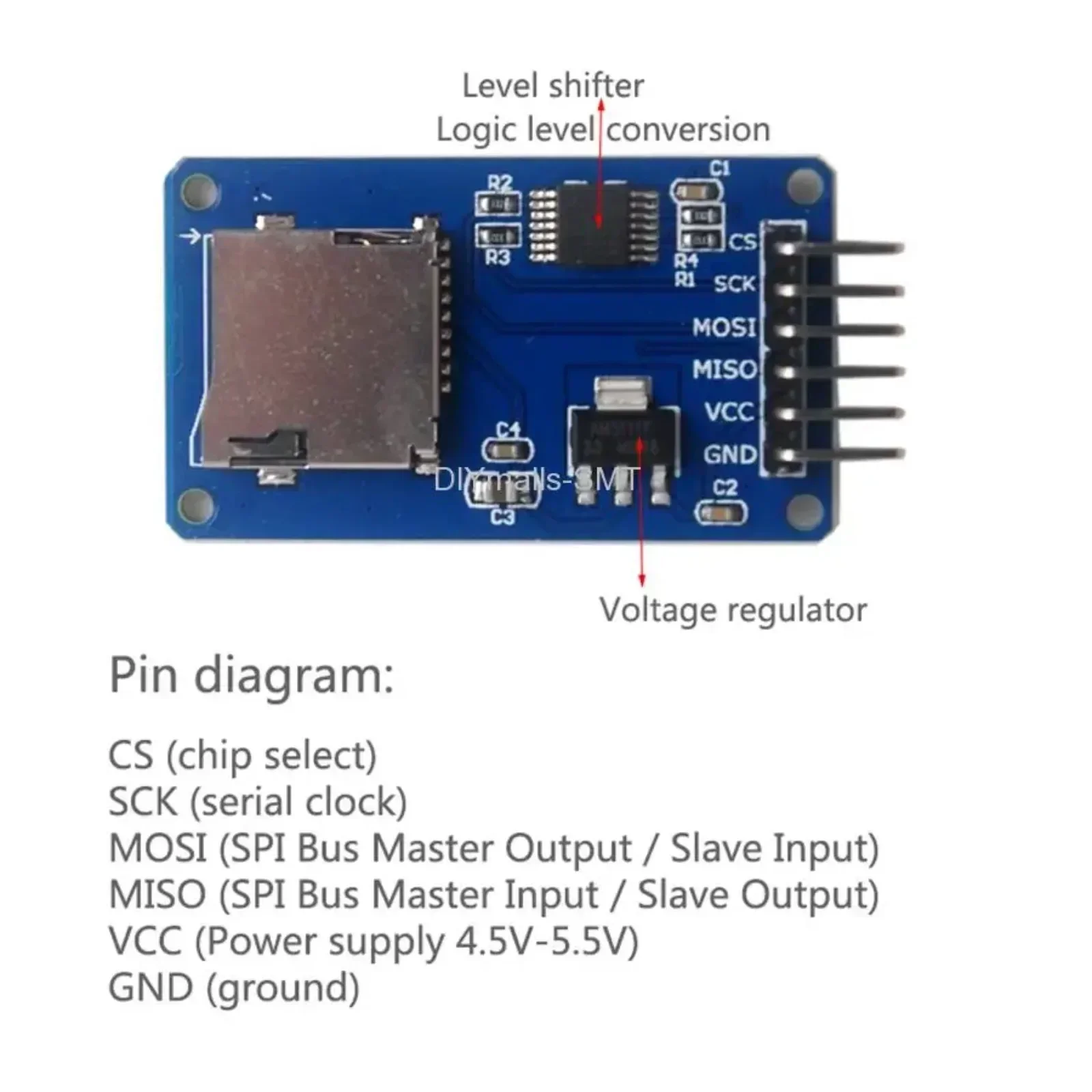 Modulo scheda Micro SD da 5 pe - Sd Card Module Spi recensione e prezzo