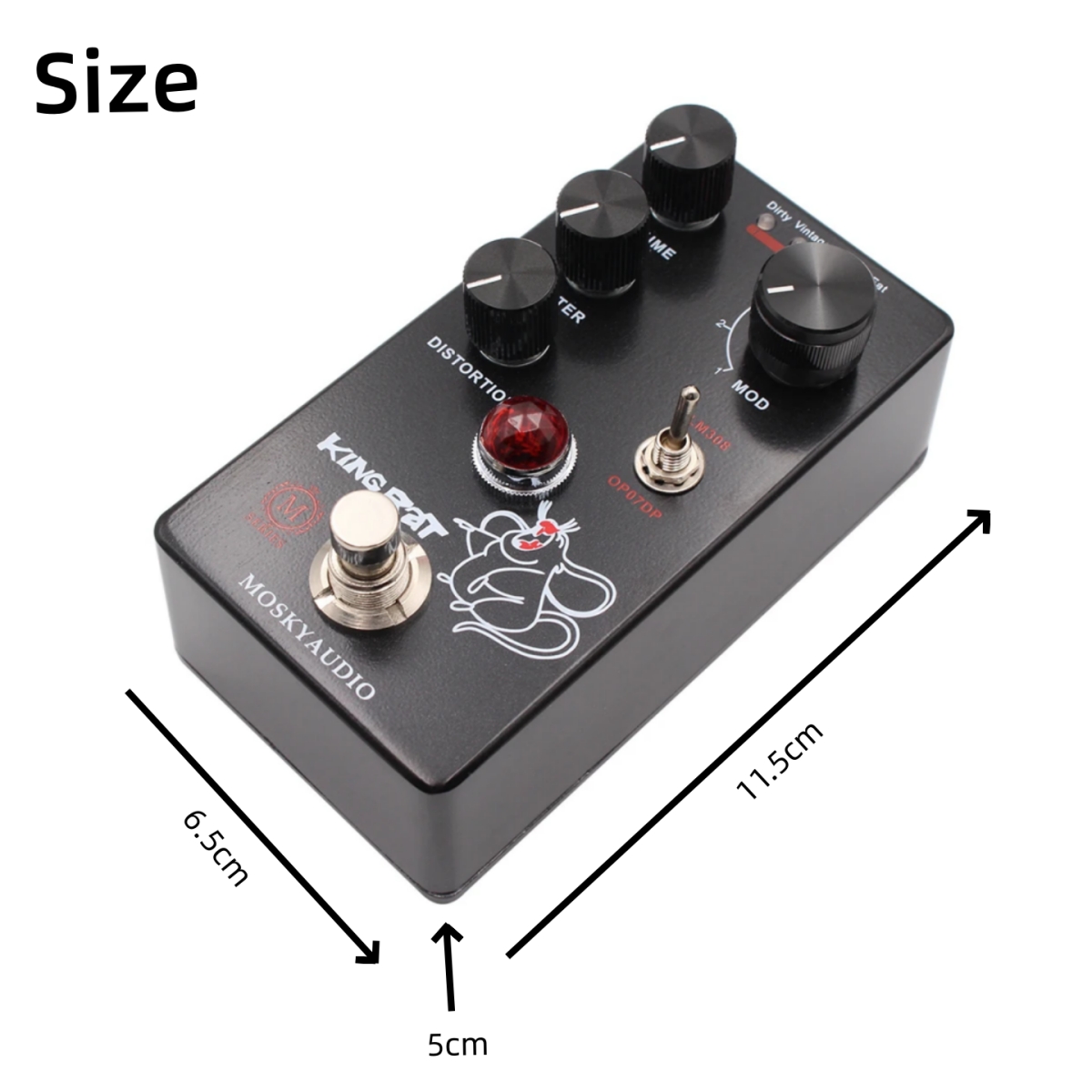 Pedale Effetti Mosky KING RAT  - Diy Guitar Electronics recensione e prezzo
