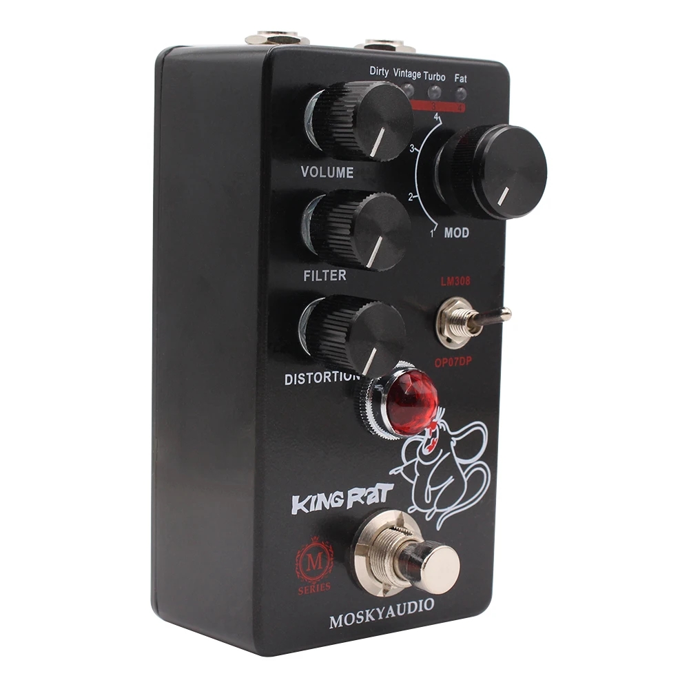 Pedale Effetti Mosky KING RAT  - Diy Guitar Electronics recensione e prezzo