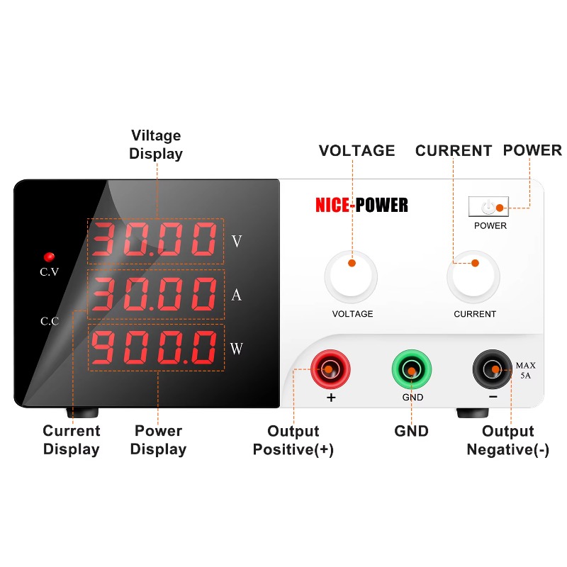 Power R-SPS3030 30V 30A Labora - Dc Power Supply Variable recensione e prezzo