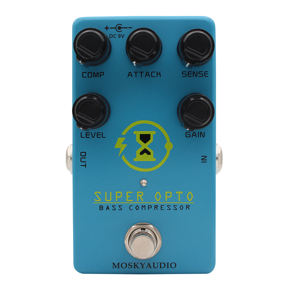 Mosky Super OPTO Compressore o - Diy Guitar Electronics recensione e prezzo