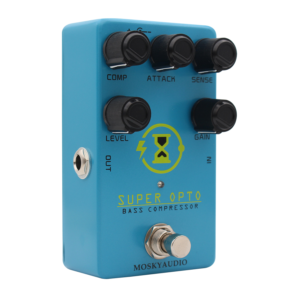 Mosky Super OPTO Compressore o - Diy Guitar Electronics recensione e prezzo